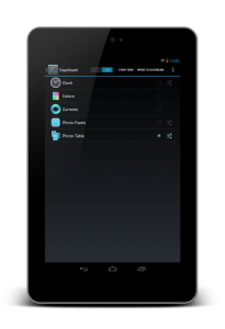 DayDream settings DayDream settings
