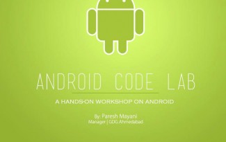 Android code lab session by GDG Indore